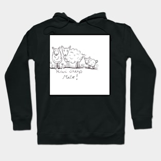 Kiwi sheep mate Hoodie